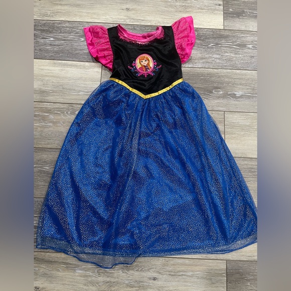 Sold  Disney Frozen Anna Costume PJ - Picture 1 of 3